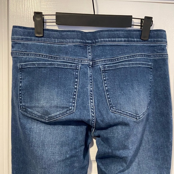 J. Jill Denim Size 6 Medium Wash Soft Stretchy 5-Pocket Leggings Skinny Jeans - Picture 6 of 12